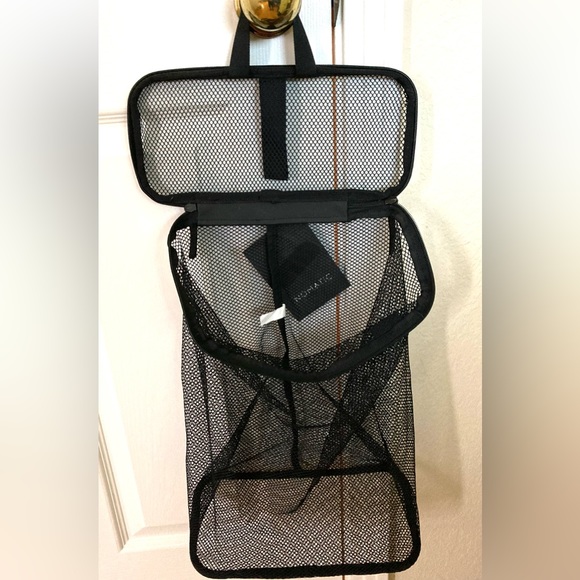 Mesh storage bag zipper mesh bag for travel small storage package bag - Picture 3 of 4